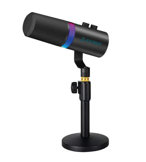 JOYPEER MD50X Wired RGB USB XLR Dual Microphone JOYPEER MD50X Wired RGB USB XLR Dual Microphone